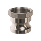 Raccord Kamlock mâle fileté femelle Type A inox A-316