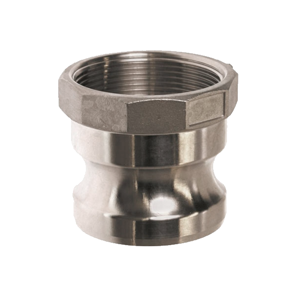 Kamlock macho con rosca hembra Tipo A inox A-316