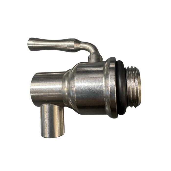 Grifo Antigoteo Palanca Inoxidable para Contenedor Vástago Aceite Caño girevole 1/2"