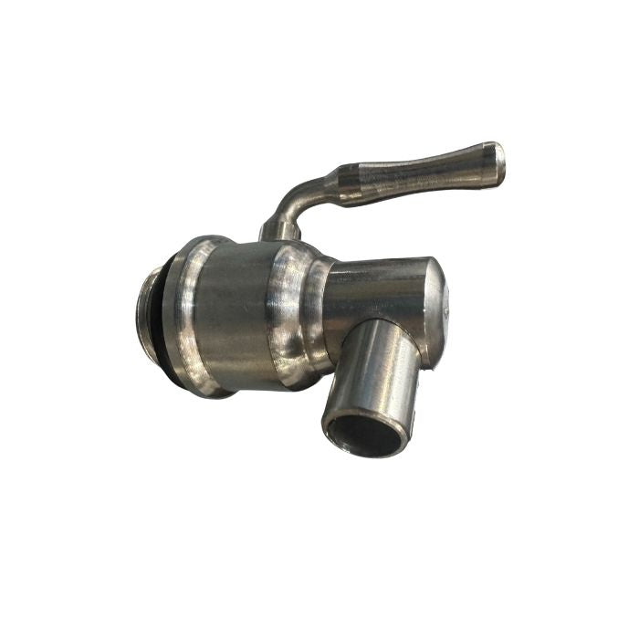 Grifo Antigoteo Palanca Inoxidable para Contenedor Vástago Aceite Caño girevole 1/2"