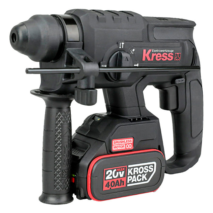Martillo Taladro Atornillador Kress KUC60.2 20V Brushless