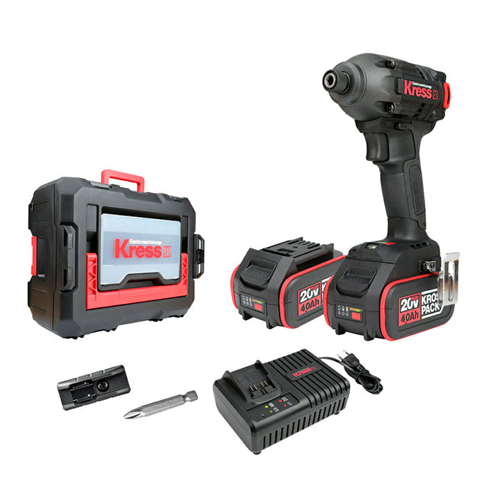 Atornillador Impacto Brushless 20V 4Ah 2bat – KUB60.2
