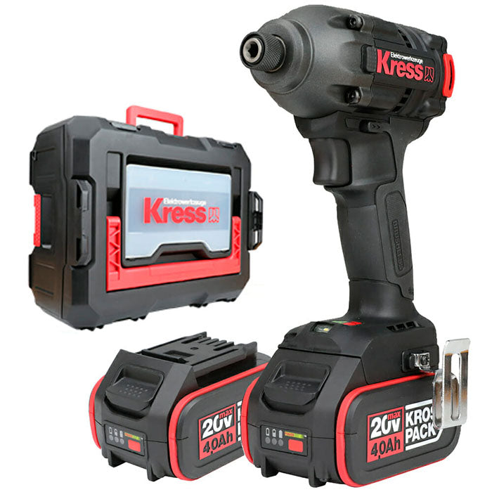 Atornillador Impacto Brushless 20V 4Ah 2bat – KUB60.2