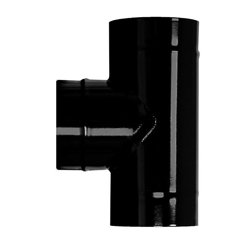 Te 90º acero negro vitrificado a 850ºC Ø125