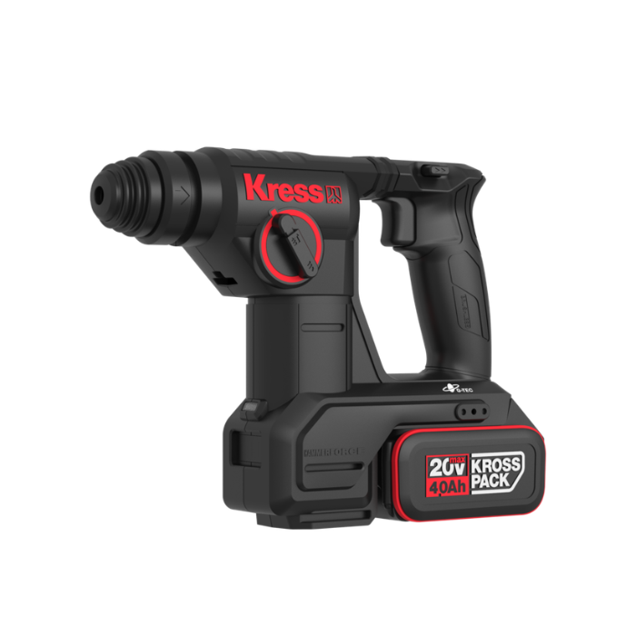 Martillo perforador Kress SDS Plus Brushless 20V 4Ah 2Bat – KH380