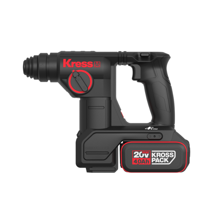 Martillo perforador Kress SDS Plus Brushless 20V 4Ah 2Bat – KH380