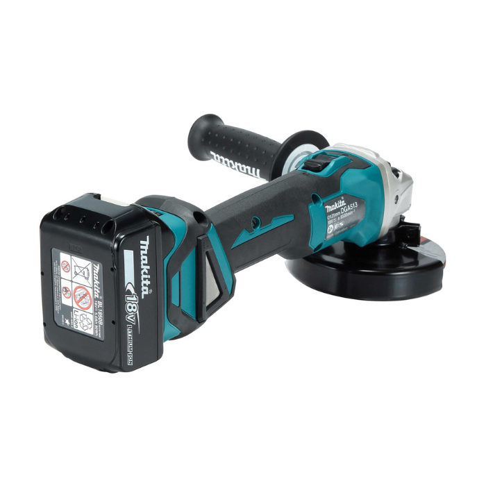 Miniamoladora Makita 18V DGA513RTJ | 125mm 2x5.0Ah