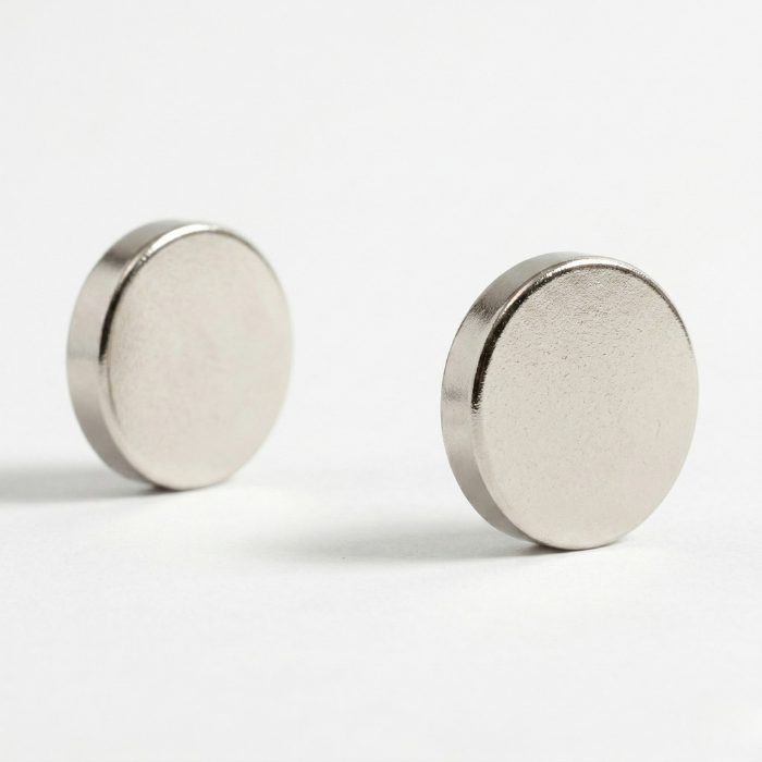 Imán de Neodimio N35 Disco 22x10 mm | Imantación Axial Alta Potencia