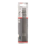 Juego de 3 Hojas de Sierra de Calar Bosch T 744 D Speed for Wood