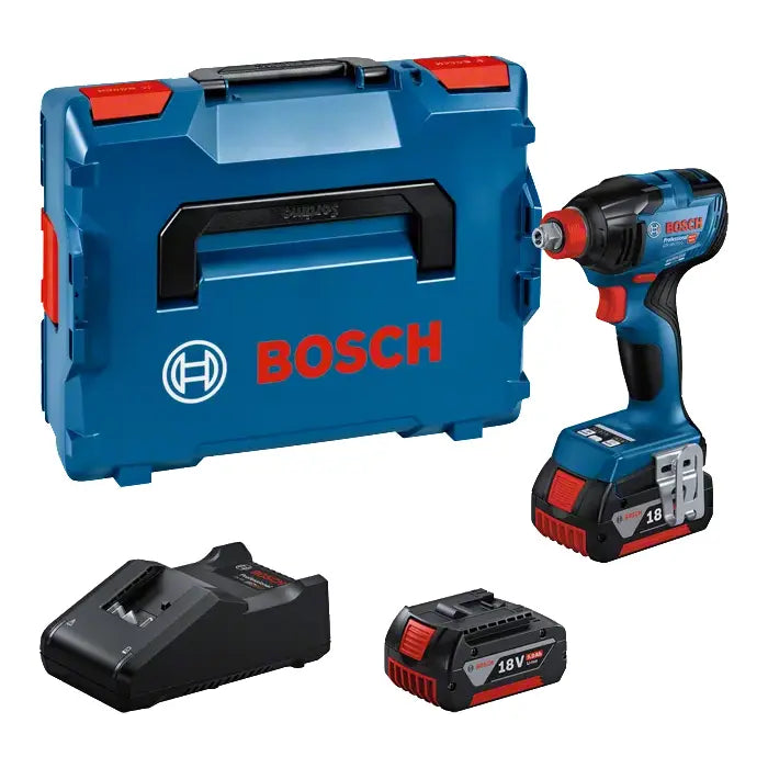 Atornillador de Impacto Bosch GDX 18V-210 C + baterías 5Ah