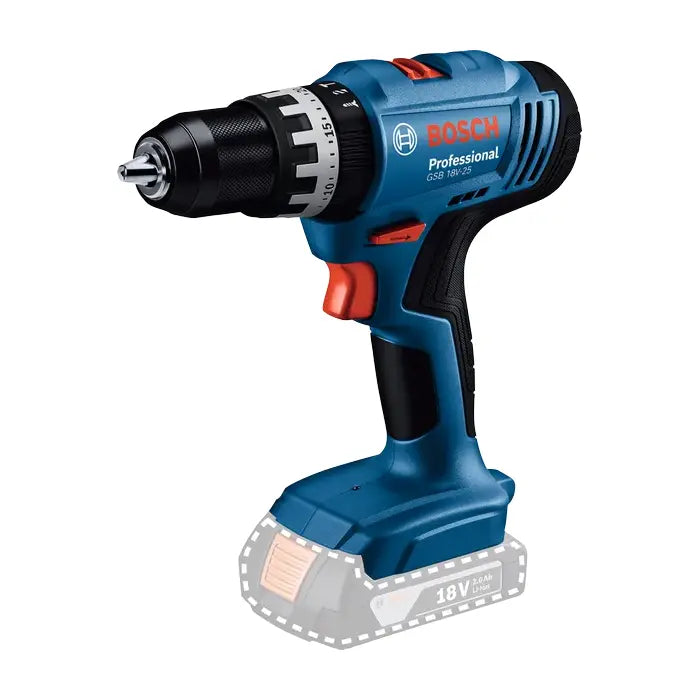 Taladro atornillador a batería Bosch PRO GSB 18V-25