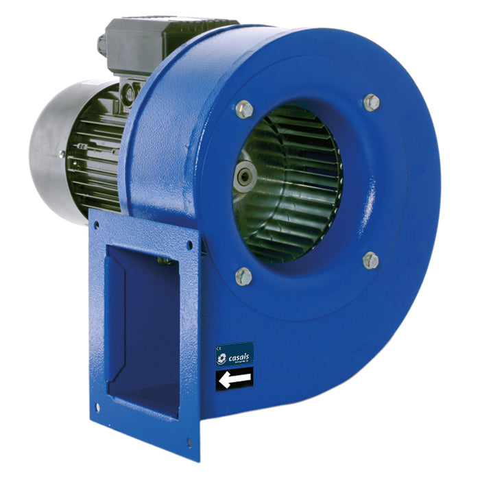 Ventilador centrífugo de media presión a acción Casals MB 14/5 T4 0,08kW
