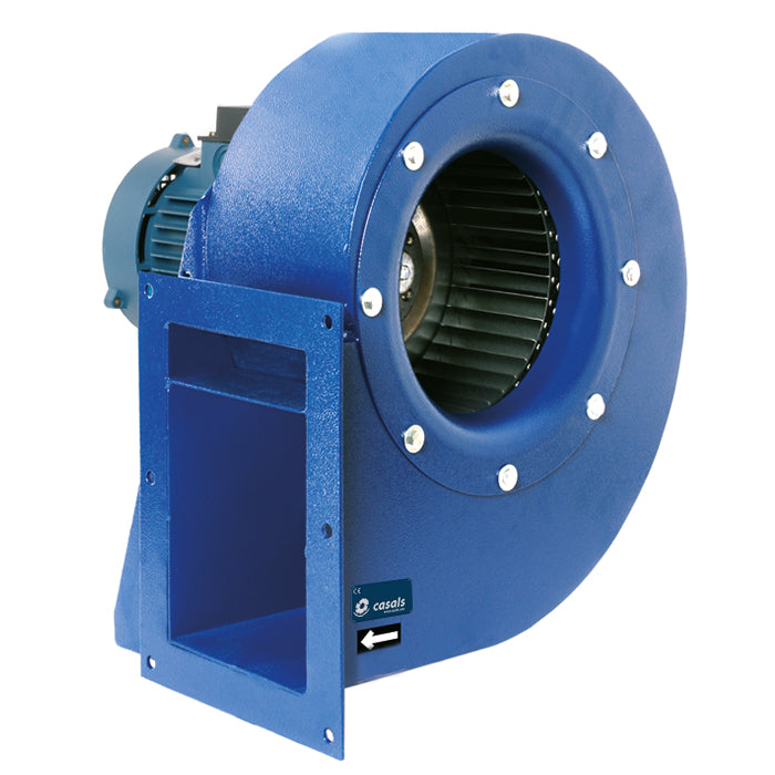Ventilador centrífugo de media presión a acción Casals MB 22/9 T2 1,1kW