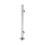 PILIER DE SOL 40X40X2X1000 2 PINCES A-316BA BOUCHON