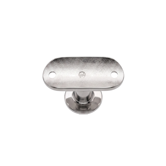 Soporte Pasamanos Fijo AISI 316 43x43 mm