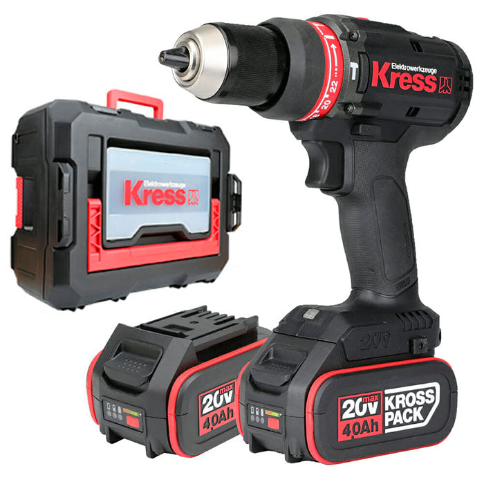 Taladro Percutor Brushless 20V 4Ah 2bat – KUC31.2
