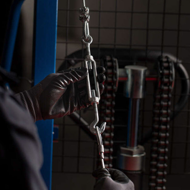 Tensor Gancho y Anilla galvanizado 1/4" 101014