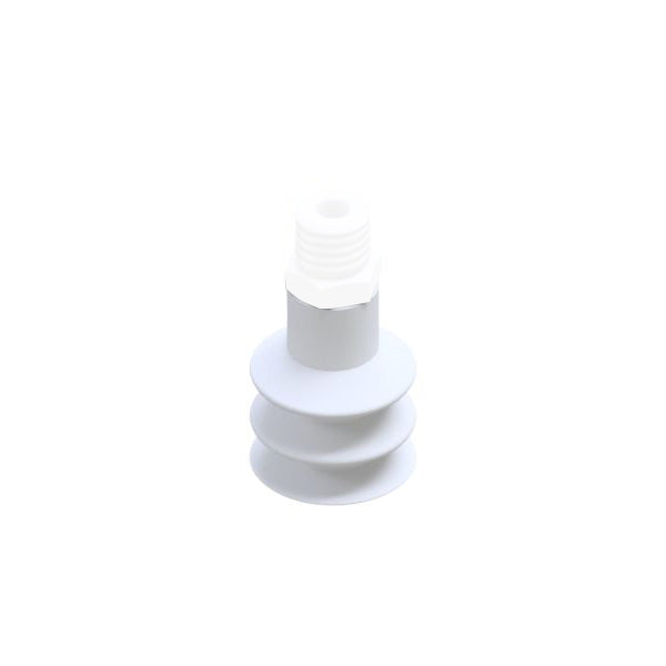 Ventosa de fuelle de diámetro 29 mm en material Silicona serie VF29SB