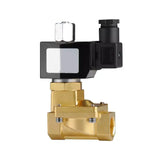 Electroválvula 2/2 abierta NBR cuerpo latón 1-1/4" Alren Serie SLP