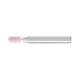 Mola rosa cilindrica tonda WR con gambo Pferd A-60 Ø5x10
