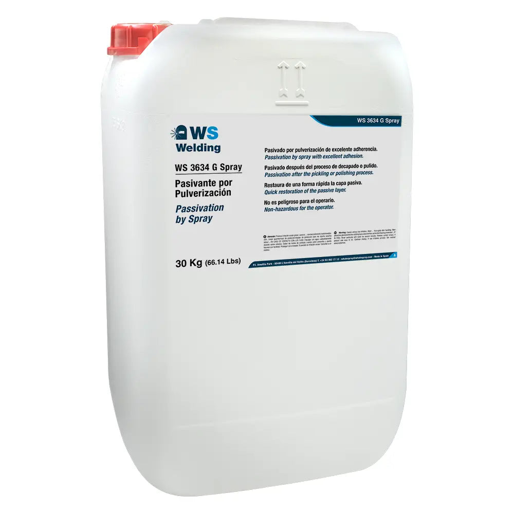 Gel Pasivante Inoxidable Whale Spray WS 3634 G Bidón 30Kg