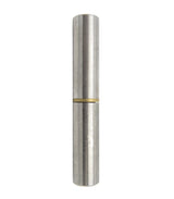 Pernio torneado inox A-303 con arandela de latón 12x80 20012IX