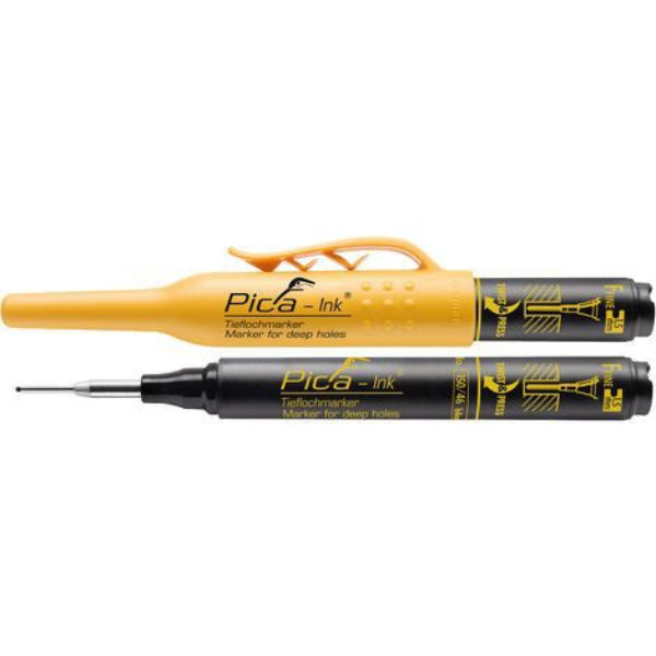 Marcador para Agujeros Profundos PICA INK Negro