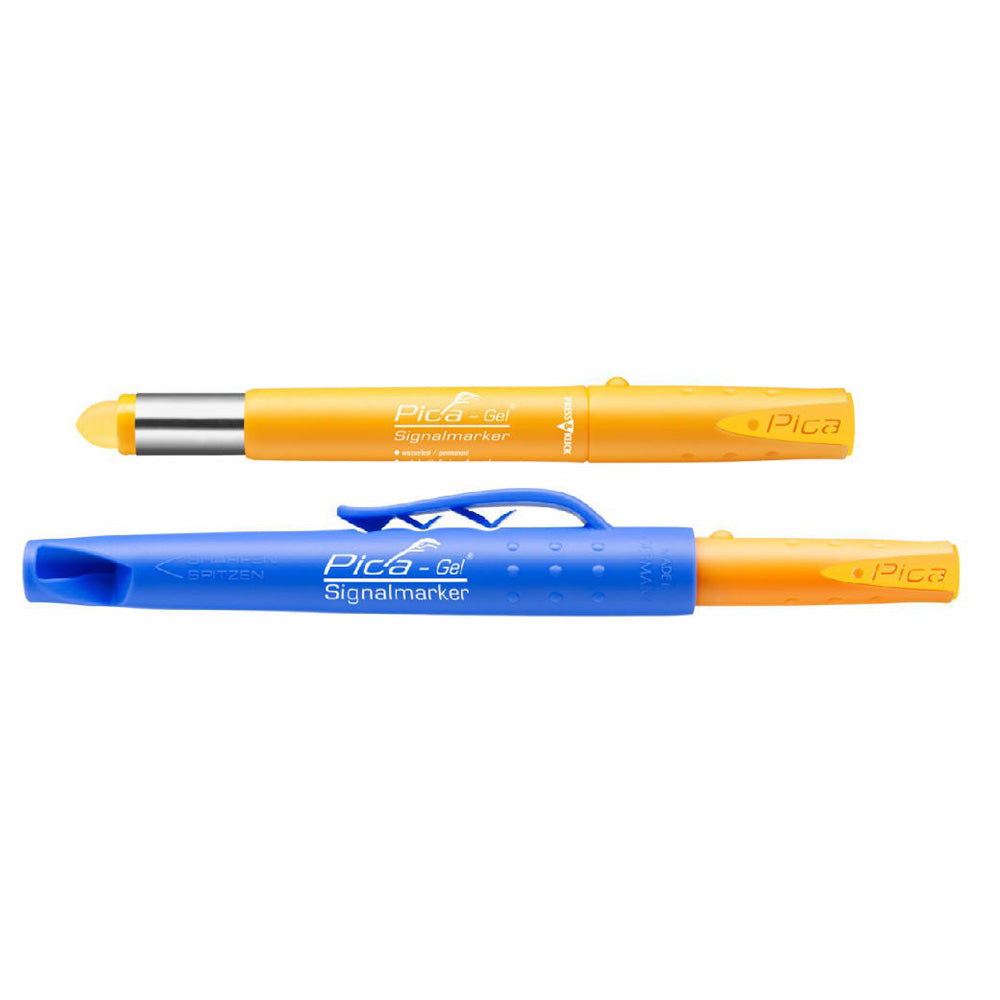 Marcador amarillo permanente de gel PICA GEL 8084