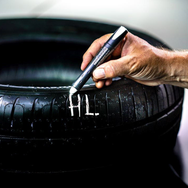 Estuche de 4 recambios blancos para marcador Pica Visor 991/52