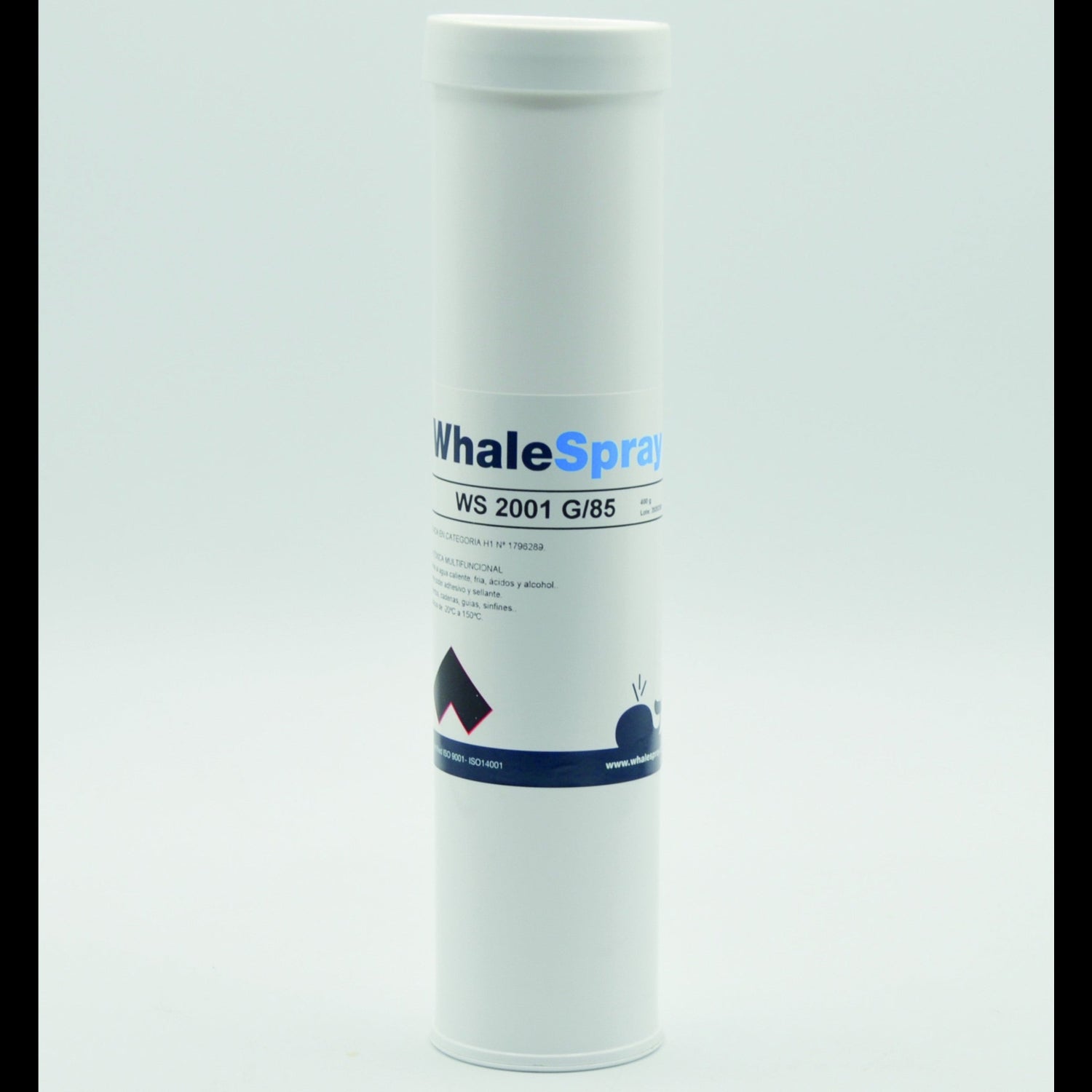 Grasa multifuncional alimentaria H1 Whale Spray WS2001 G/85 NLGI2 400g.