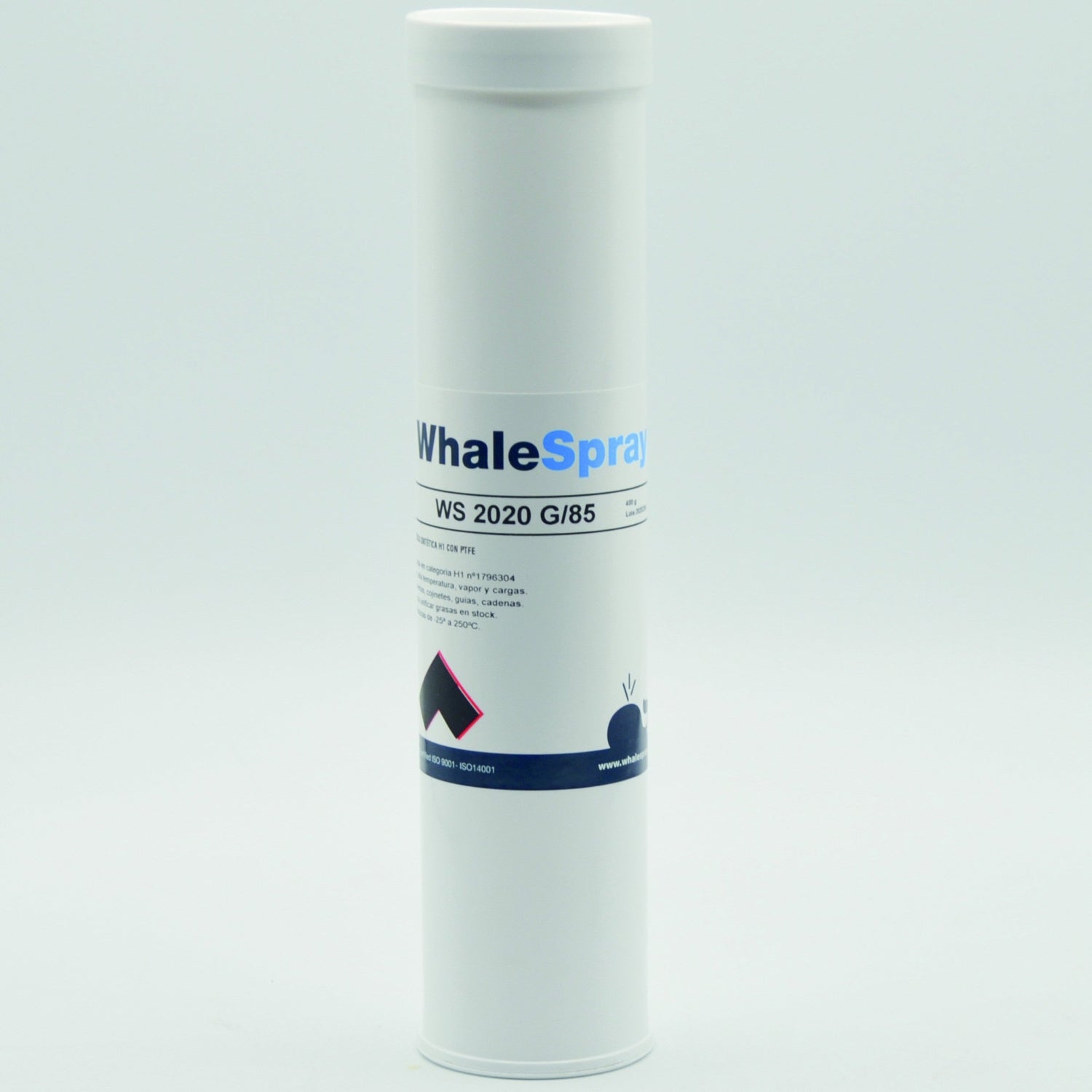 Grasa Sintética Alto Rendimiento + PTFE H1 Whale Spray WS2020 G/85 NLGI 2 400g.