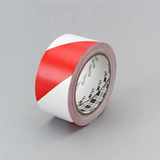 Cinta Adhesiva de Vinilo Rojo/Blanco 3M 50MMX33 MTS 767IRB50