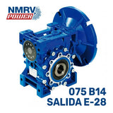 REDUCTOR MOTOVARIO NMRV-POWER 075  B14  SALIDA E-28