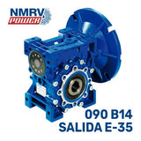 RÉDUCTEUR MOTOVARIO NMRV-POWER 090 B14 SORTIE E-35