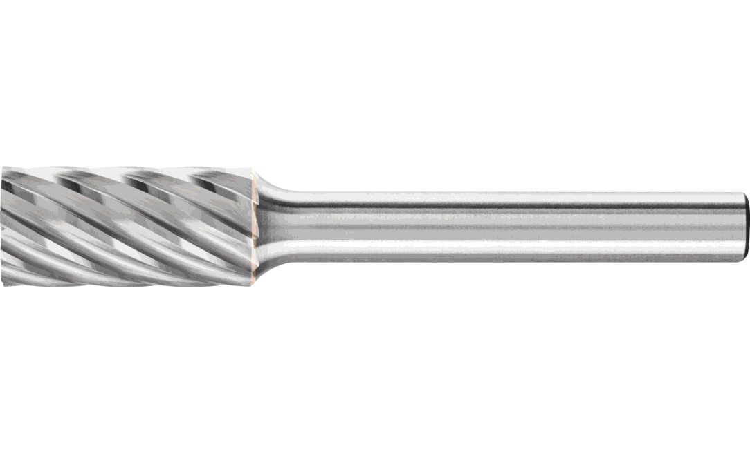 Fraise Métal Dur RUKO 116015A Forme A - Pour Aluminium, Cylindrique 6 X 58 Mm