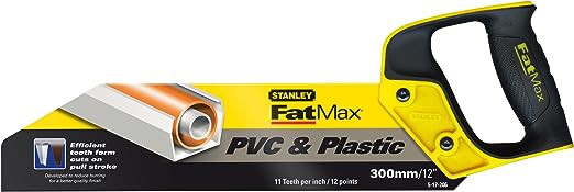 SERRUCHO PVC Y PLASTICO STANLEY FATMAX 300MM