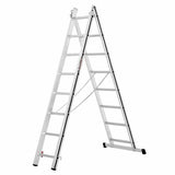 ESCALERA 2 TRAMOS HYMER ALU-PRO 2X8 RF: 7004516