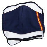 Mascarilla Azul Policía Nacional Lisa de tela Talla XL